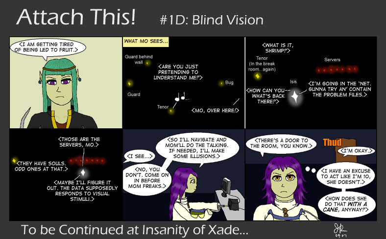 Blind vision - Attach this!