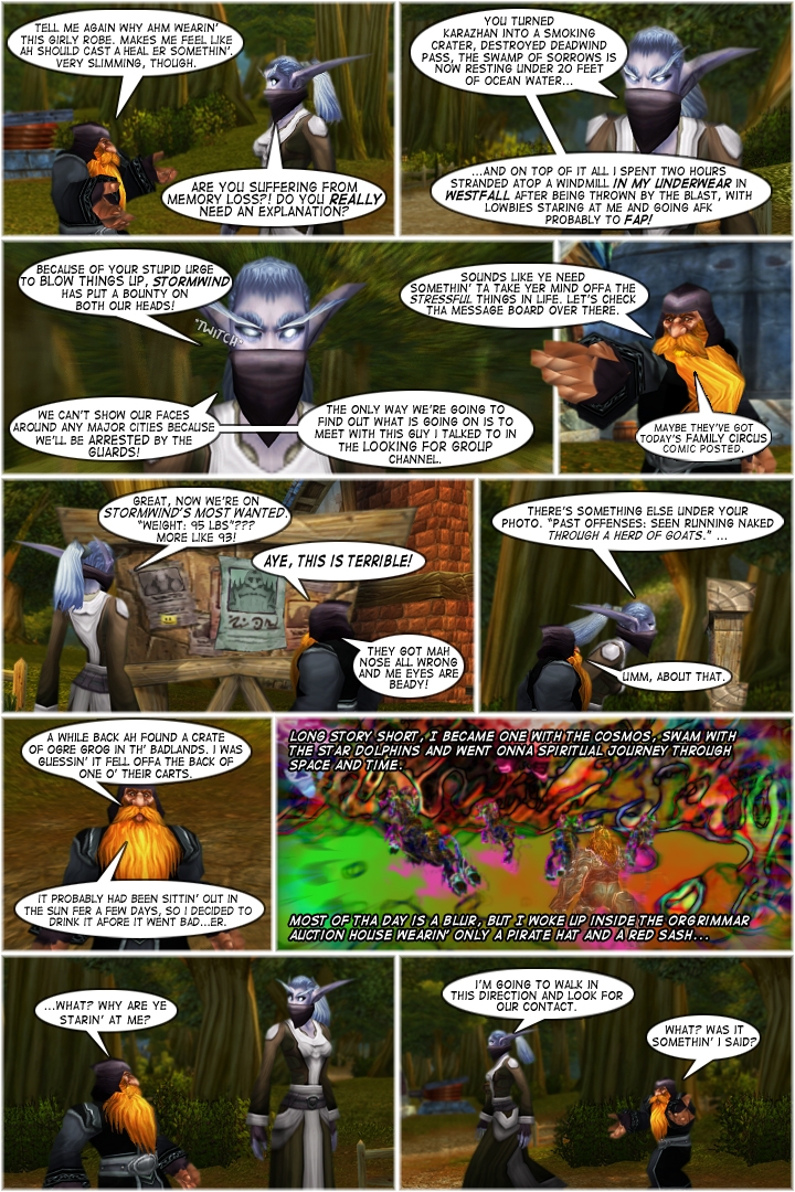 Echoes Through Time - Pg 2 "Only a pirate hat and sash"