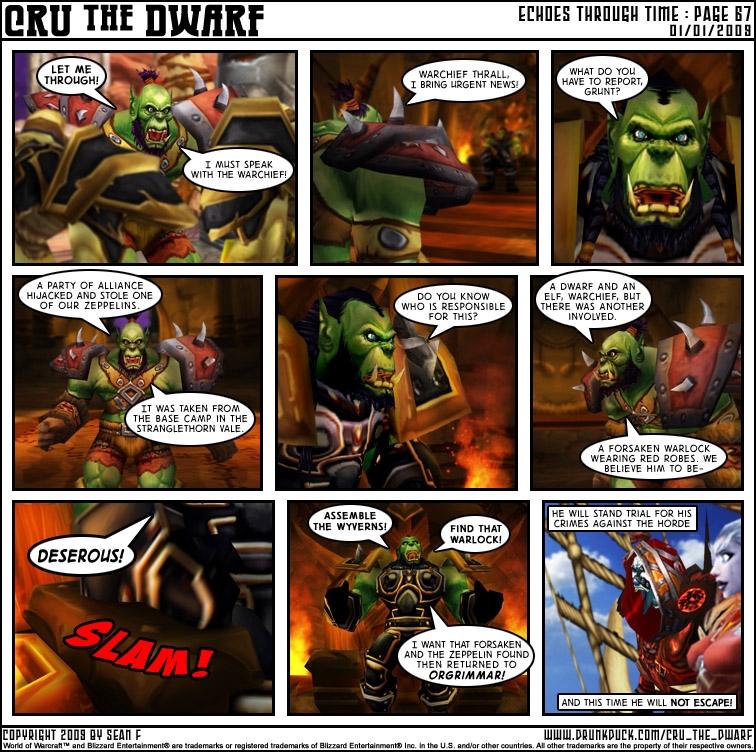 Echoes Through Time - Pg 67 "There's no escaping Thrall"