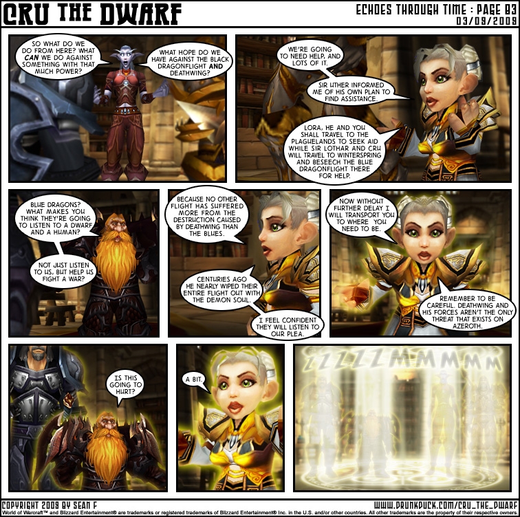 Echoes Through Time - Pg 83 "Four to beam down"