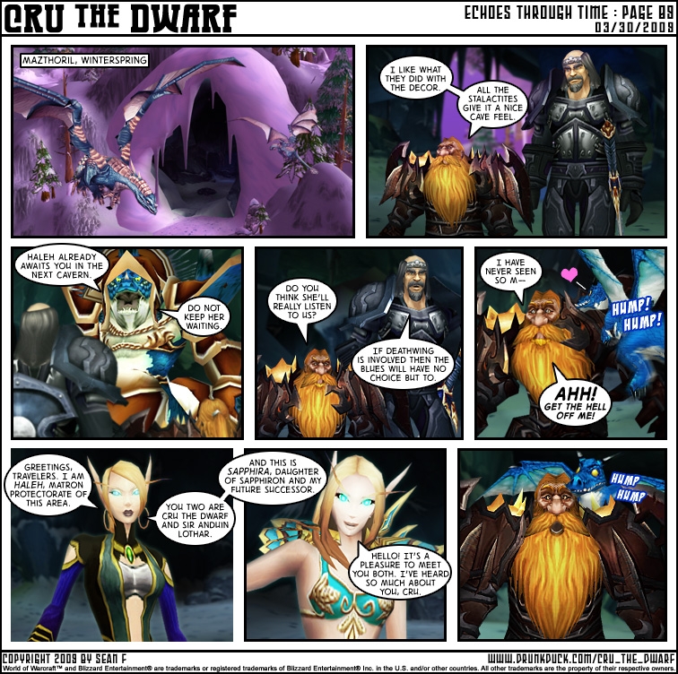 Echoes Through Time - Pg 89 "Do the humpty-hump"