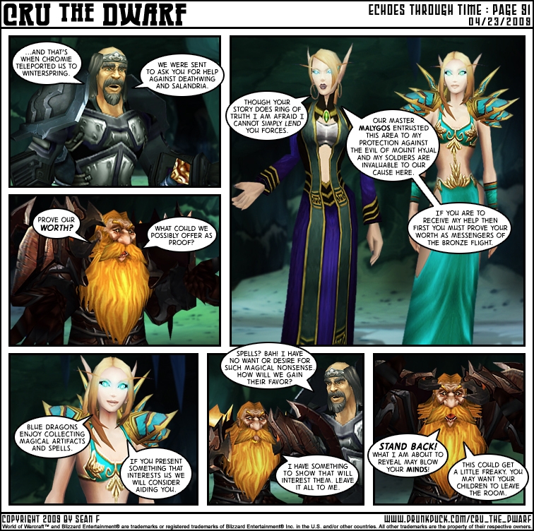 Echoes Through Time - Pg 91 "Blow your minds"