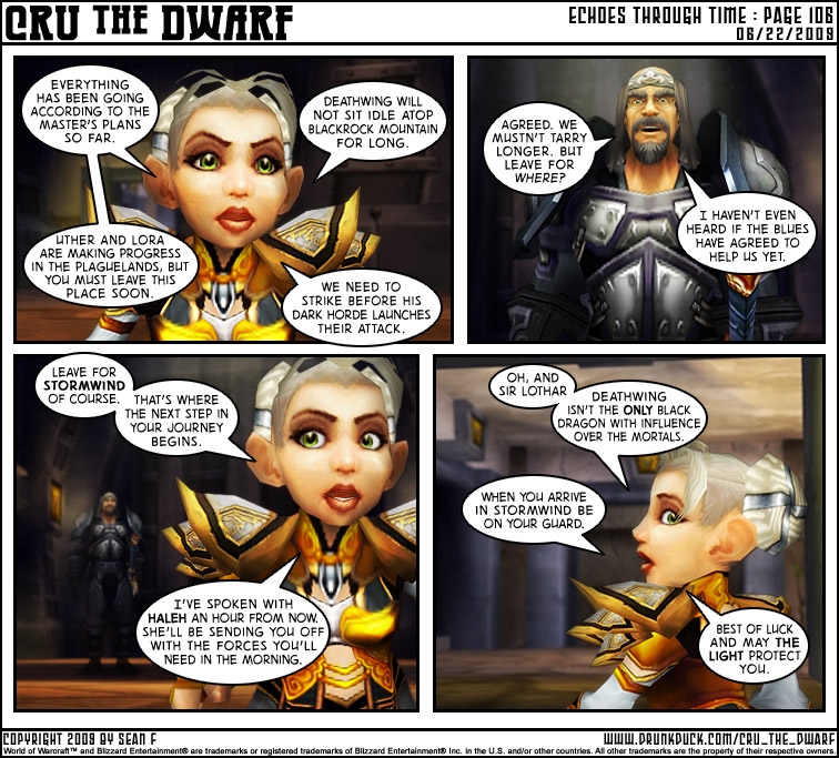 Echoes Through Time - Pg 106 "Gnomes from the future"