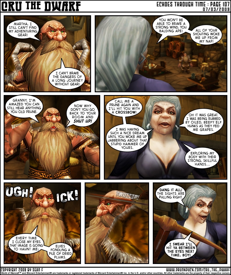 Echoes Through Time - Pg 107 "A pile of dried plums"