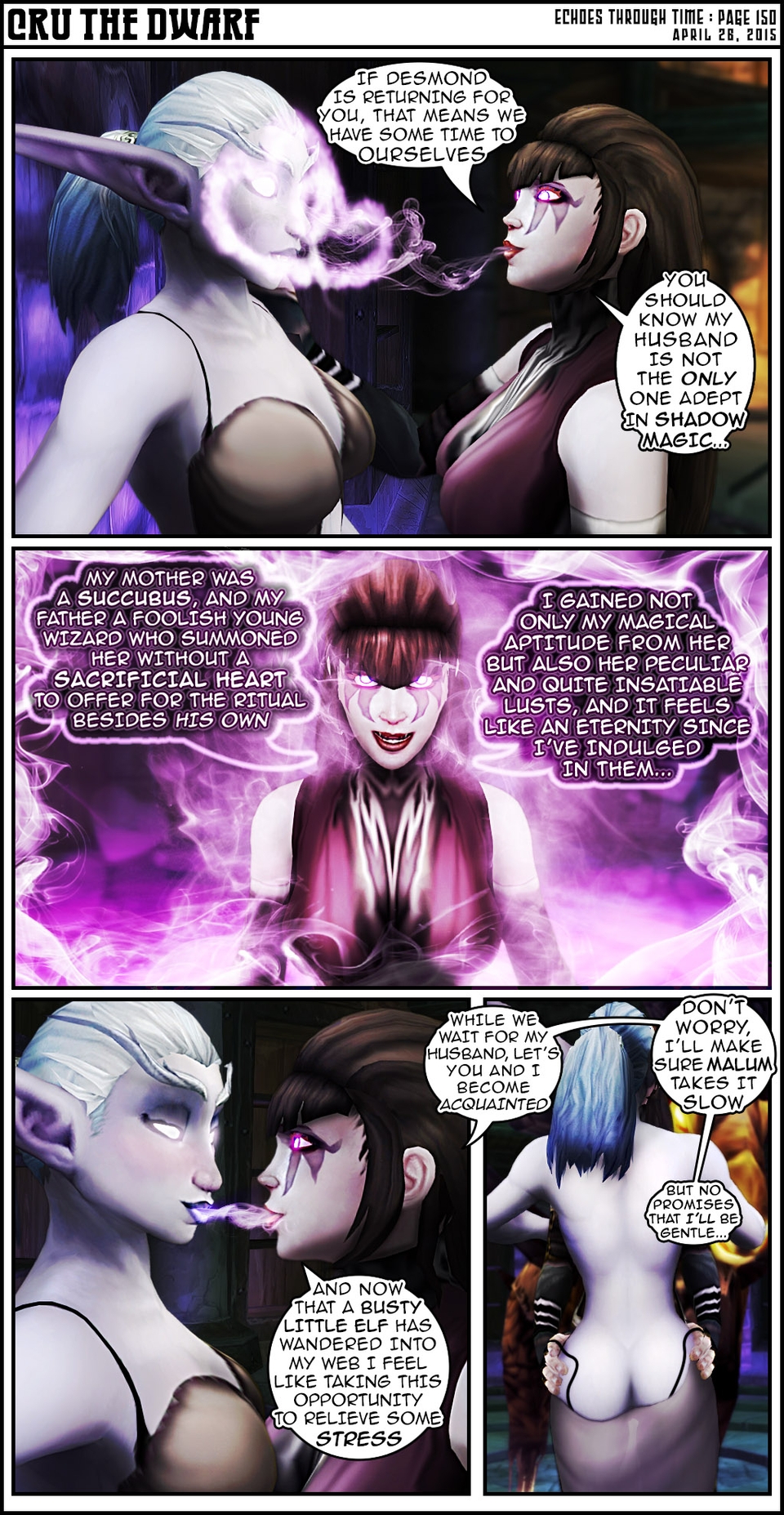 Echoes Through Time - Pg 150 "Seduction"