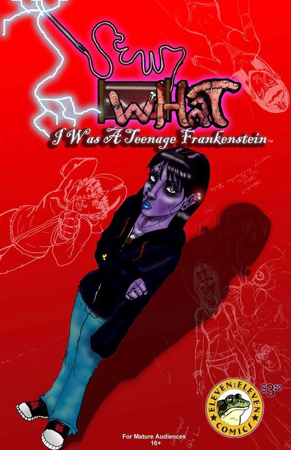 Sew What I was a teenage Frankenstein cover preview