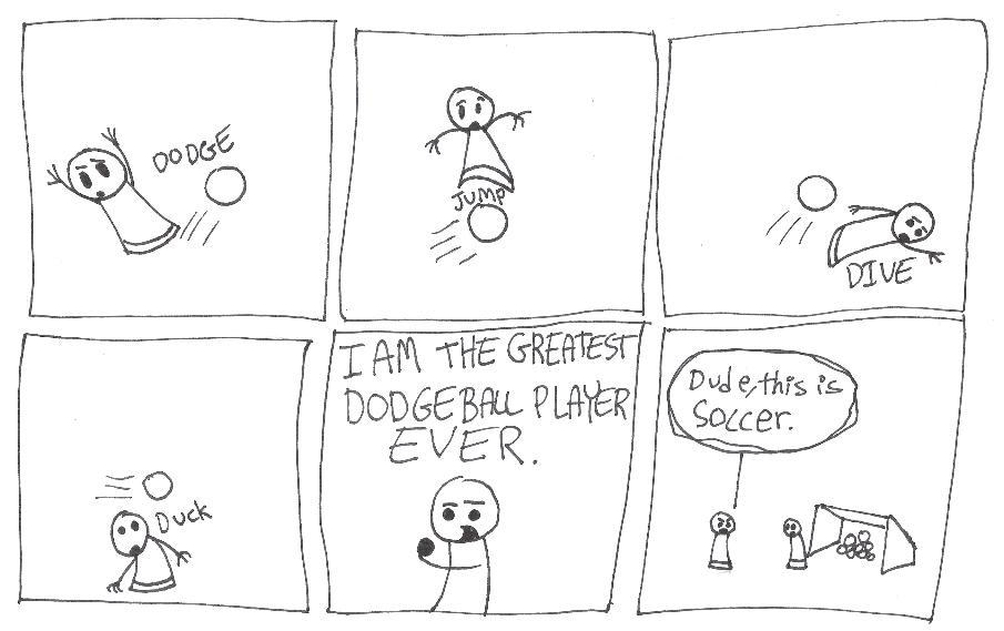 #70- best dodgeball ever player