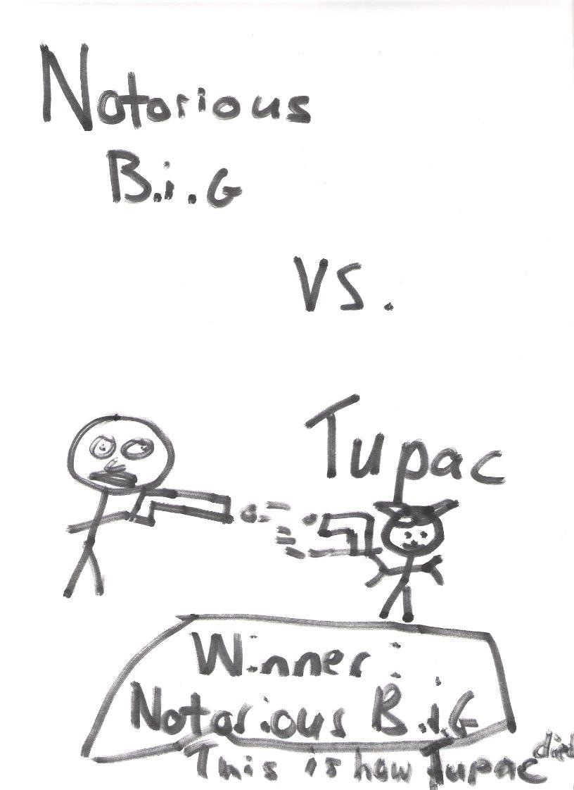 #9- tupac vs. B.IG.