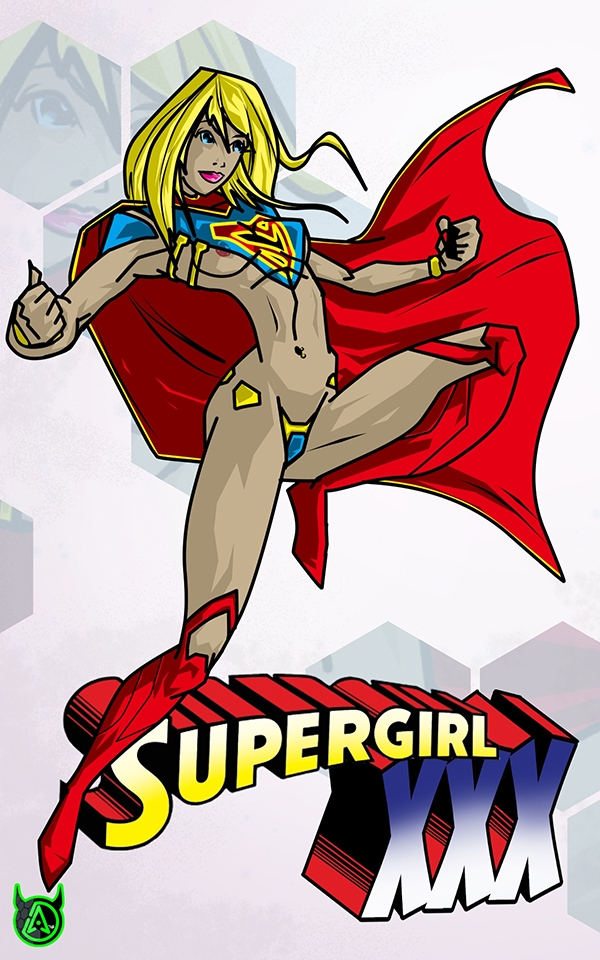 Supergirl XXX pin-up!