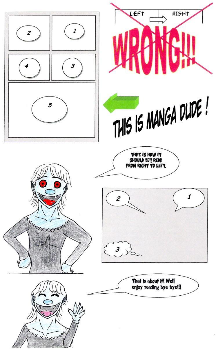 How to read manga page