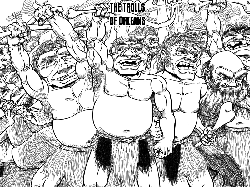 The Trolls of Orleans -- Cover