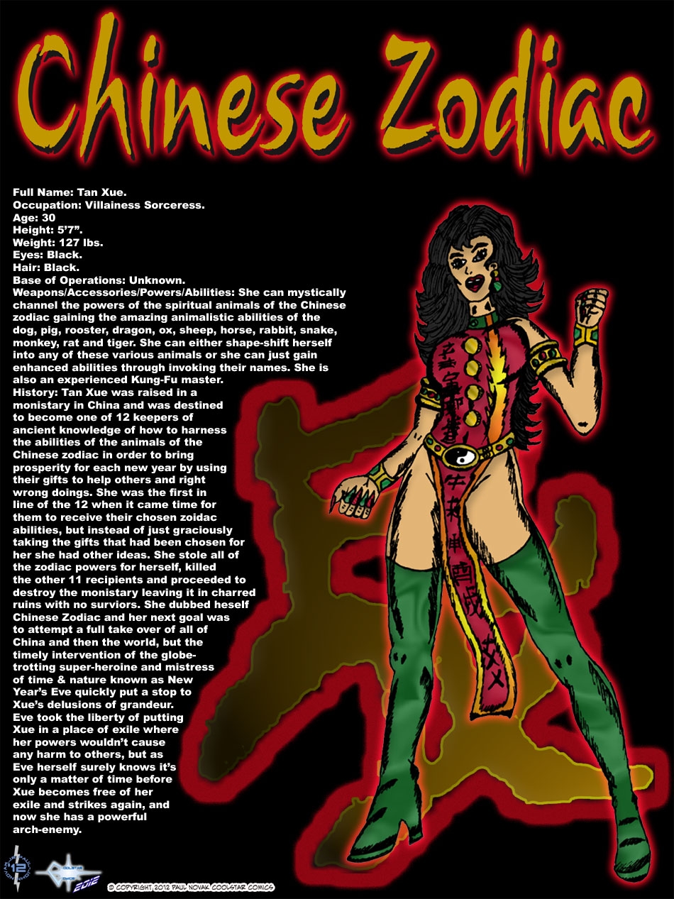 Chinese Zodiac - Villainous Sorceress