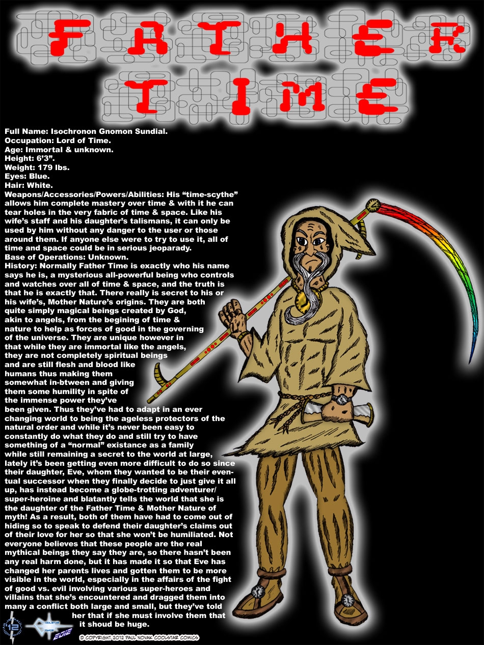 Father Time - Protector of Time.