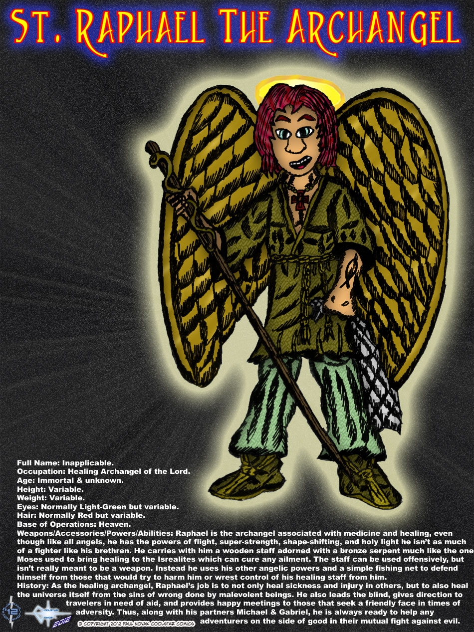 St. Raphael the Archangel - Healing Angel of God.