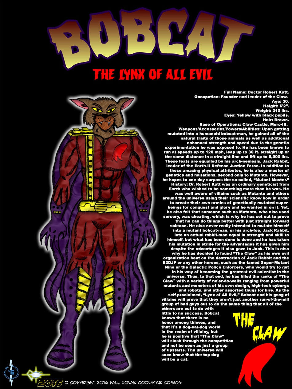 Bobcat the Lynx of All Evil!