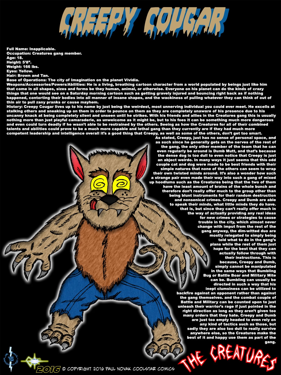 Creepy Cougar