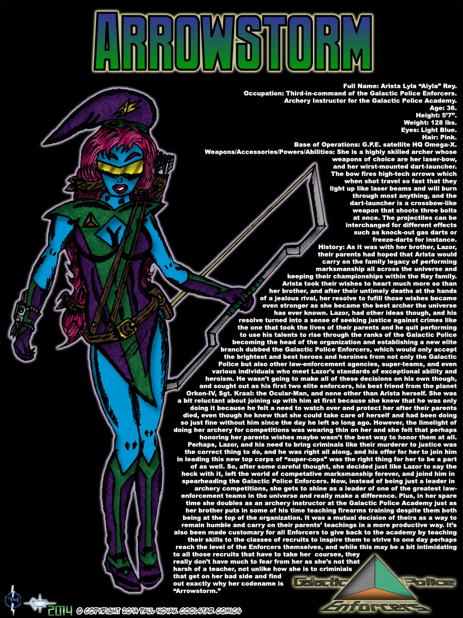 Arrowstorm - The Greatest Female Archer in the Universe