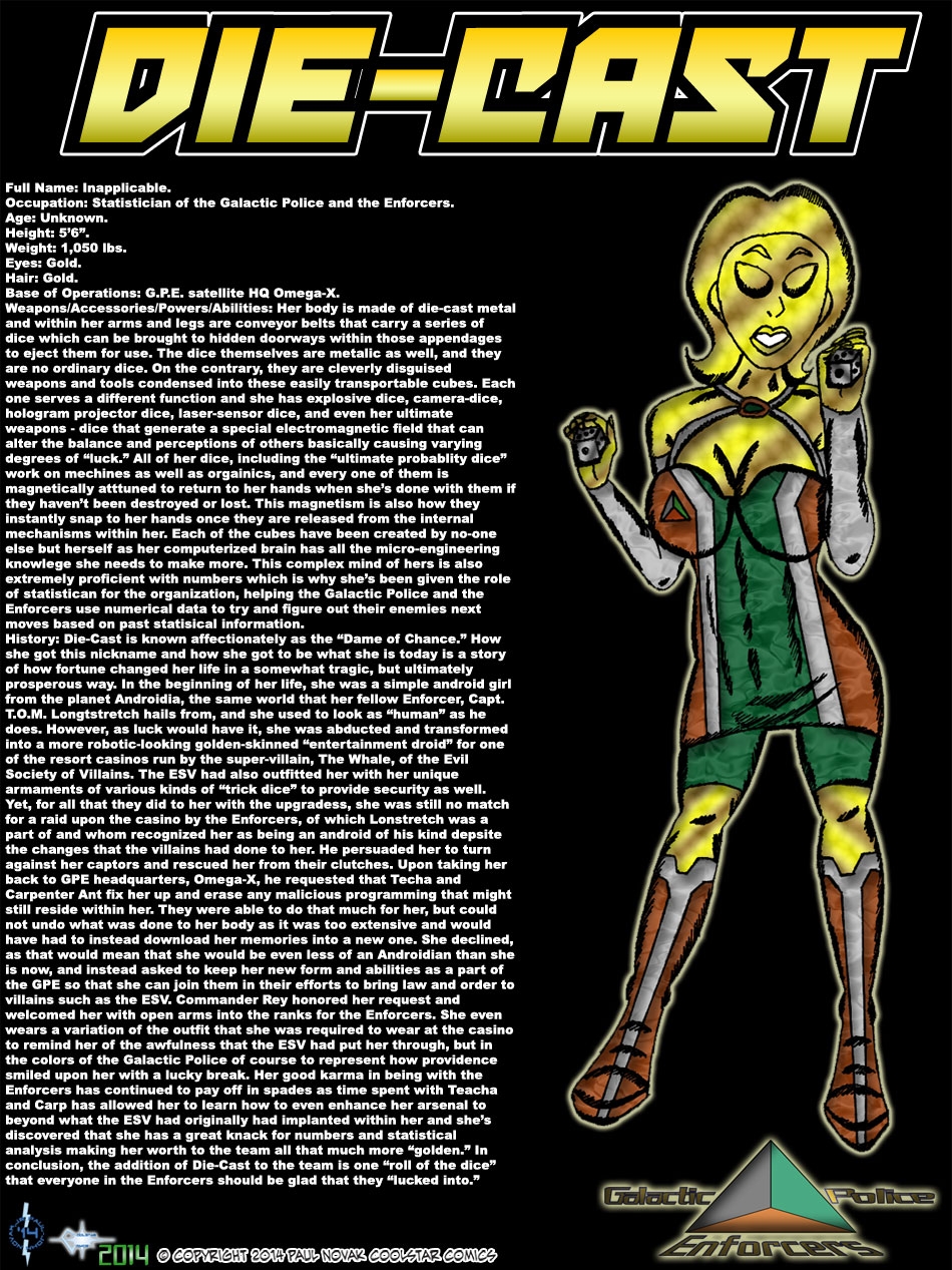 Die-Cast - The Robotic Dame of Chance