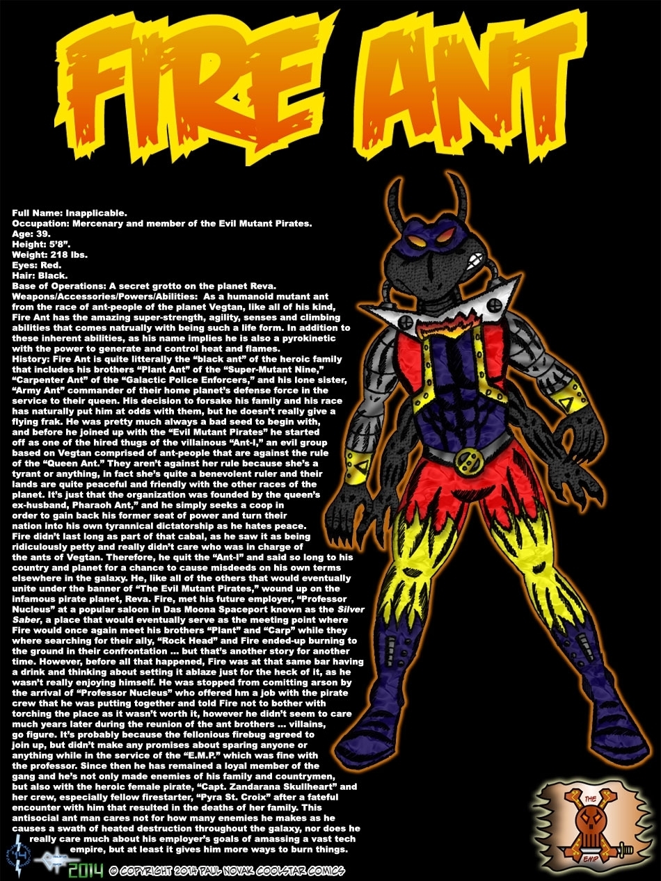 The Evil Mutant Pirates - Fire Ant