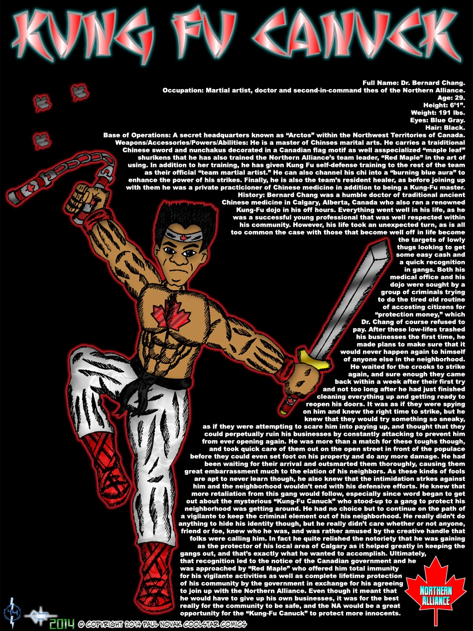 The Awesome Kung Fu Canuck
