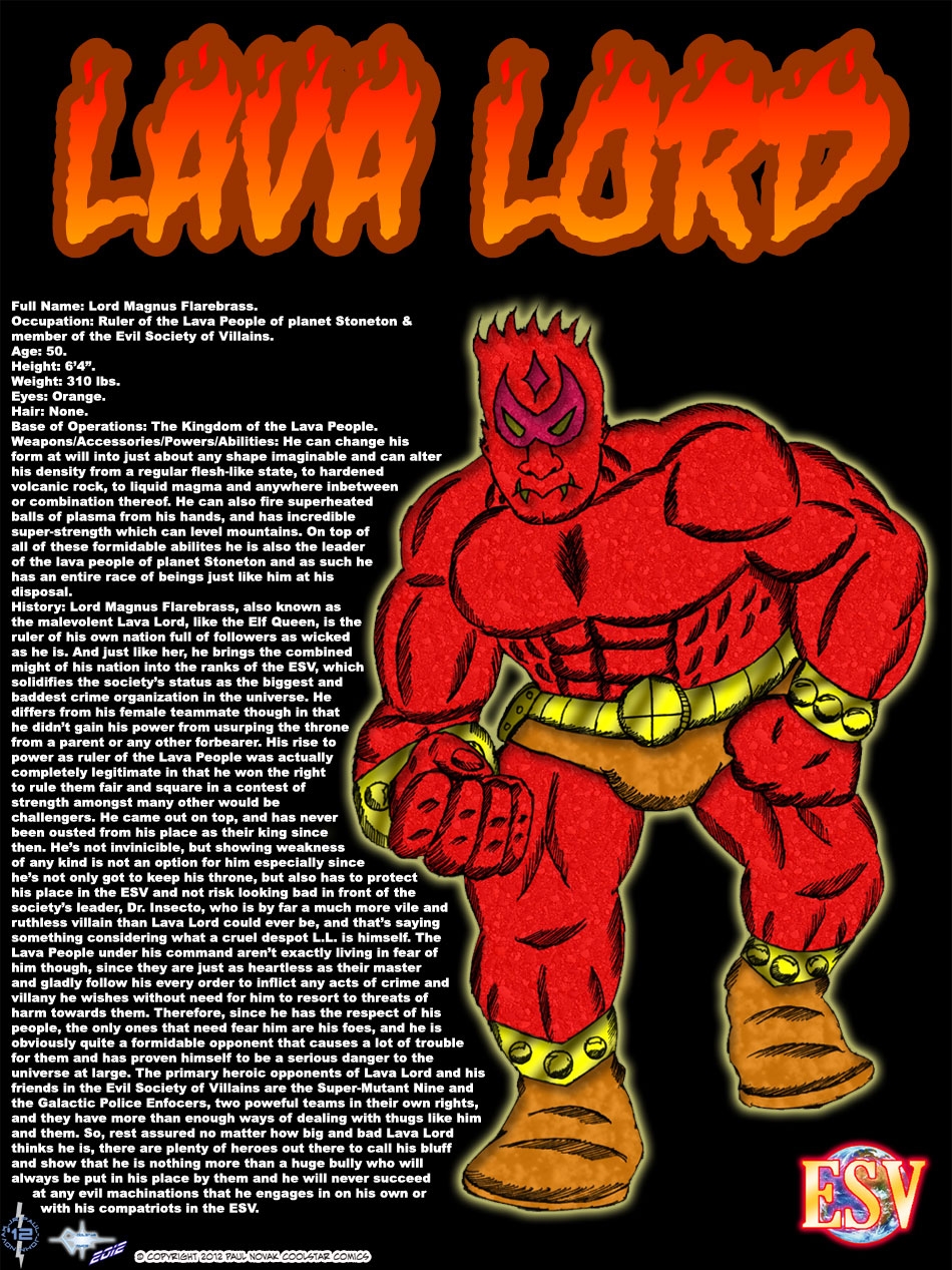 Lava Lord - Malevolent Ruler of the Lava People