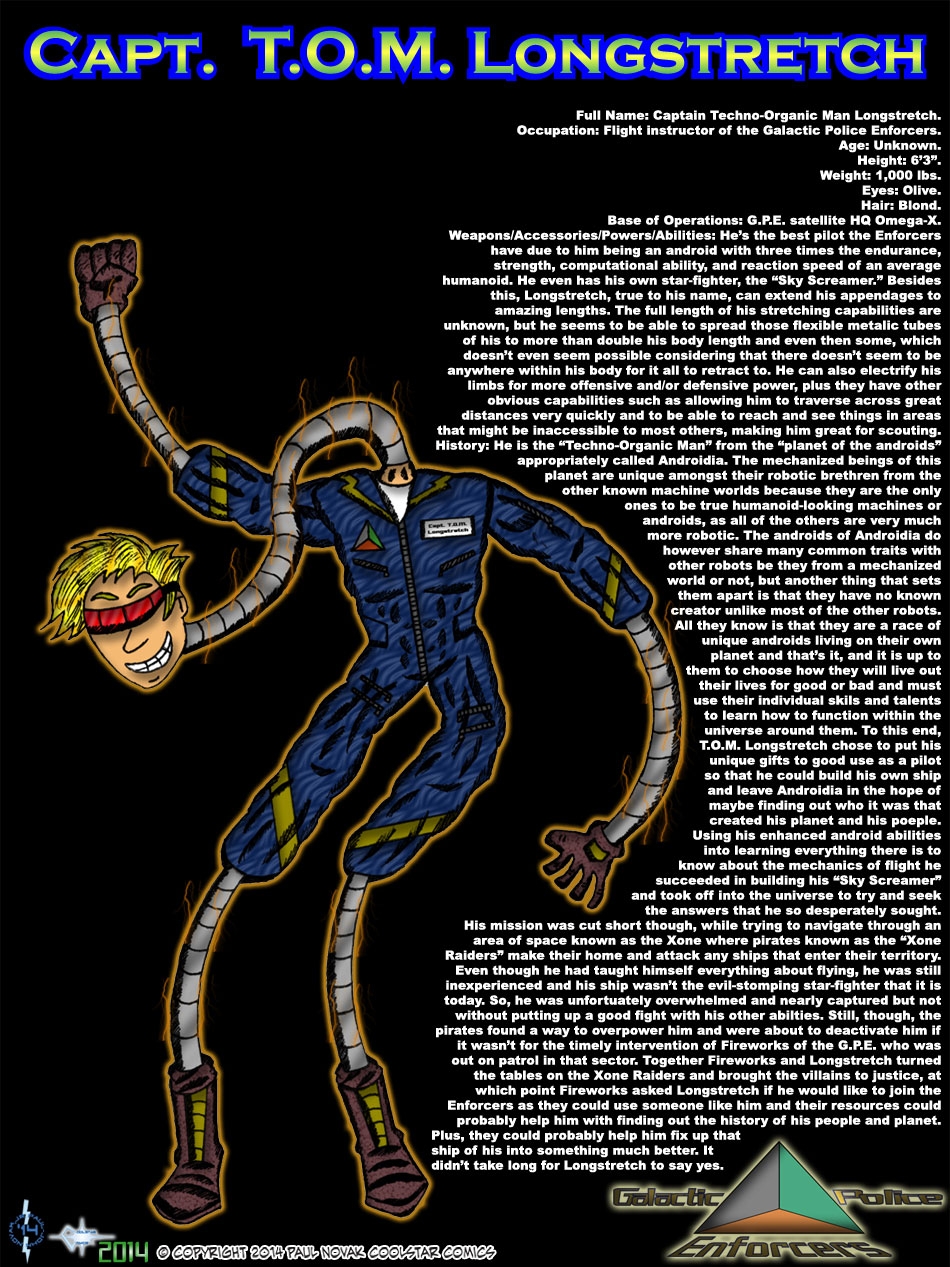 Longstretch - The Amazing Electric Stretching Android