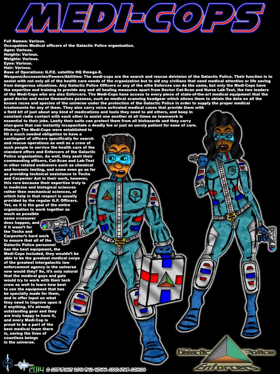 Medi-Cops - Search and Rescue Corps of the Galactic Police