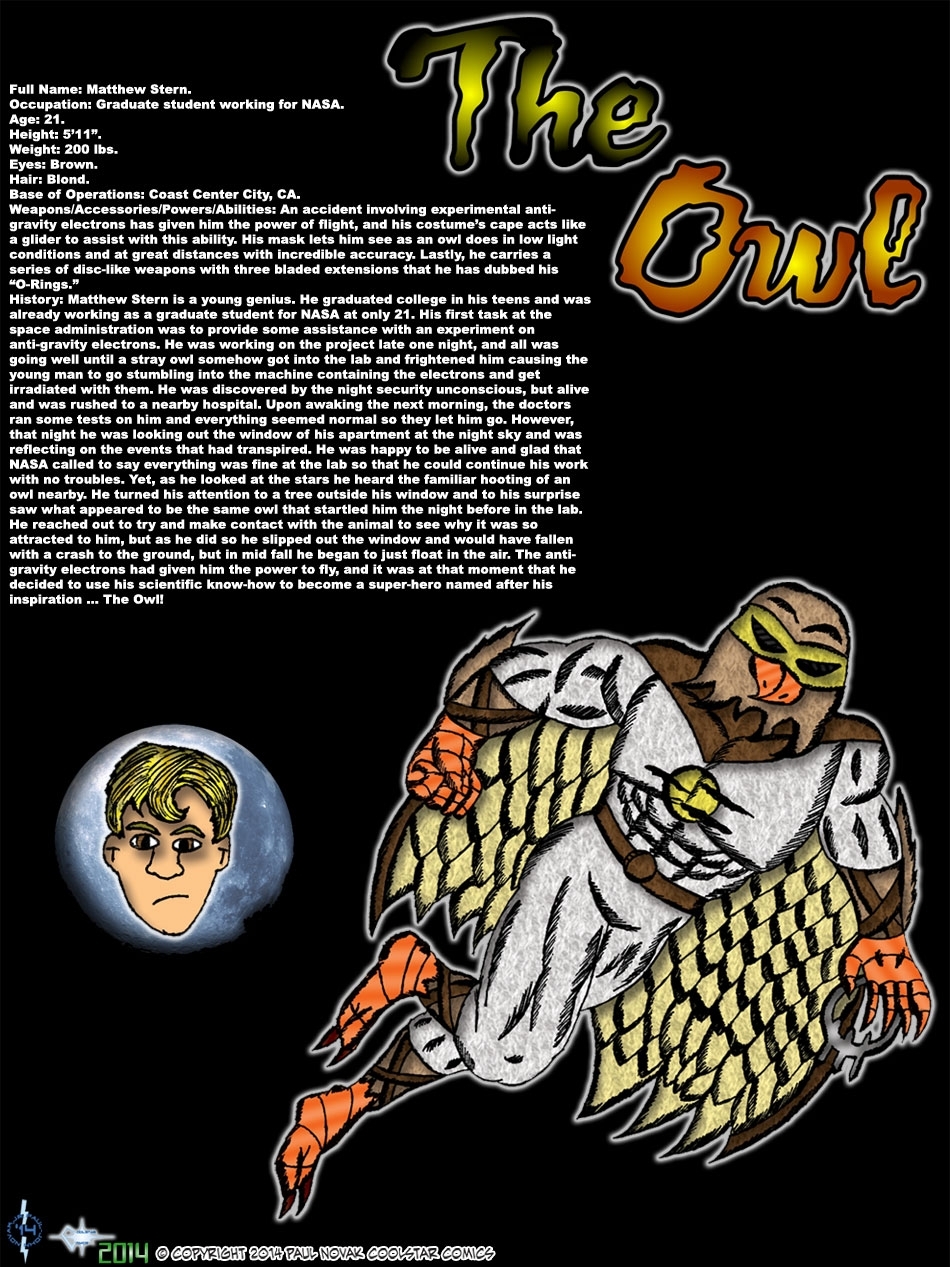 The Owl - Fearless Flying Vigilante