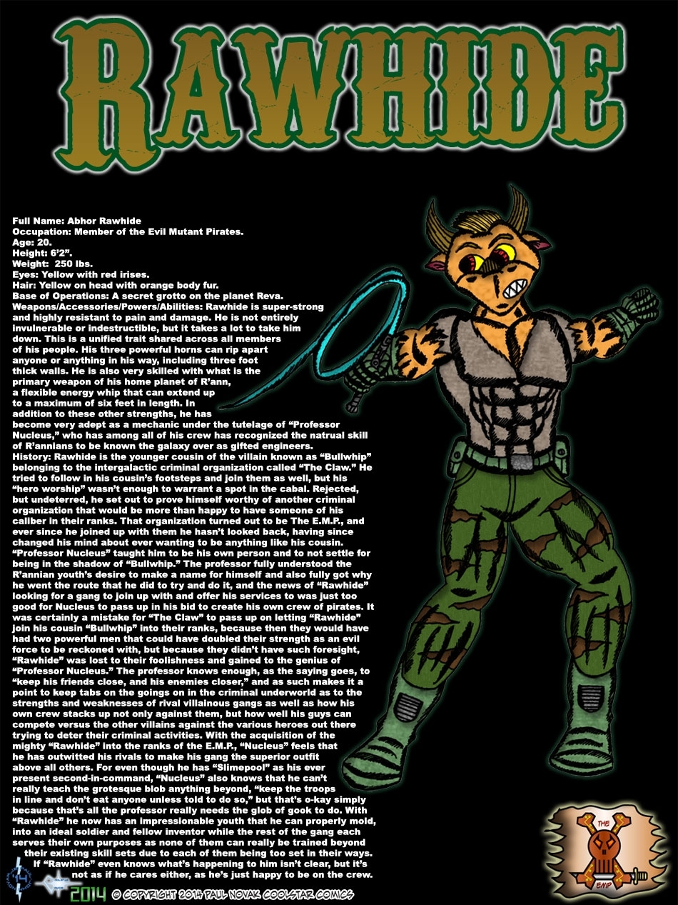 The Evil Mutant Pirates - Rawhide