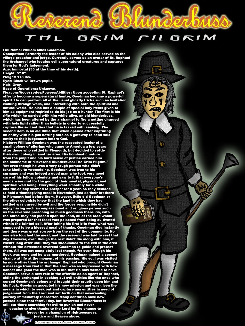 Reverend Blunderbuss - The Grim Pilgrim