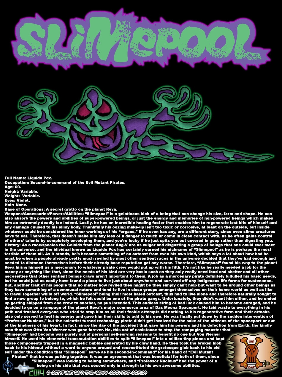 The Evil Mutant Pirates - Slimepool
