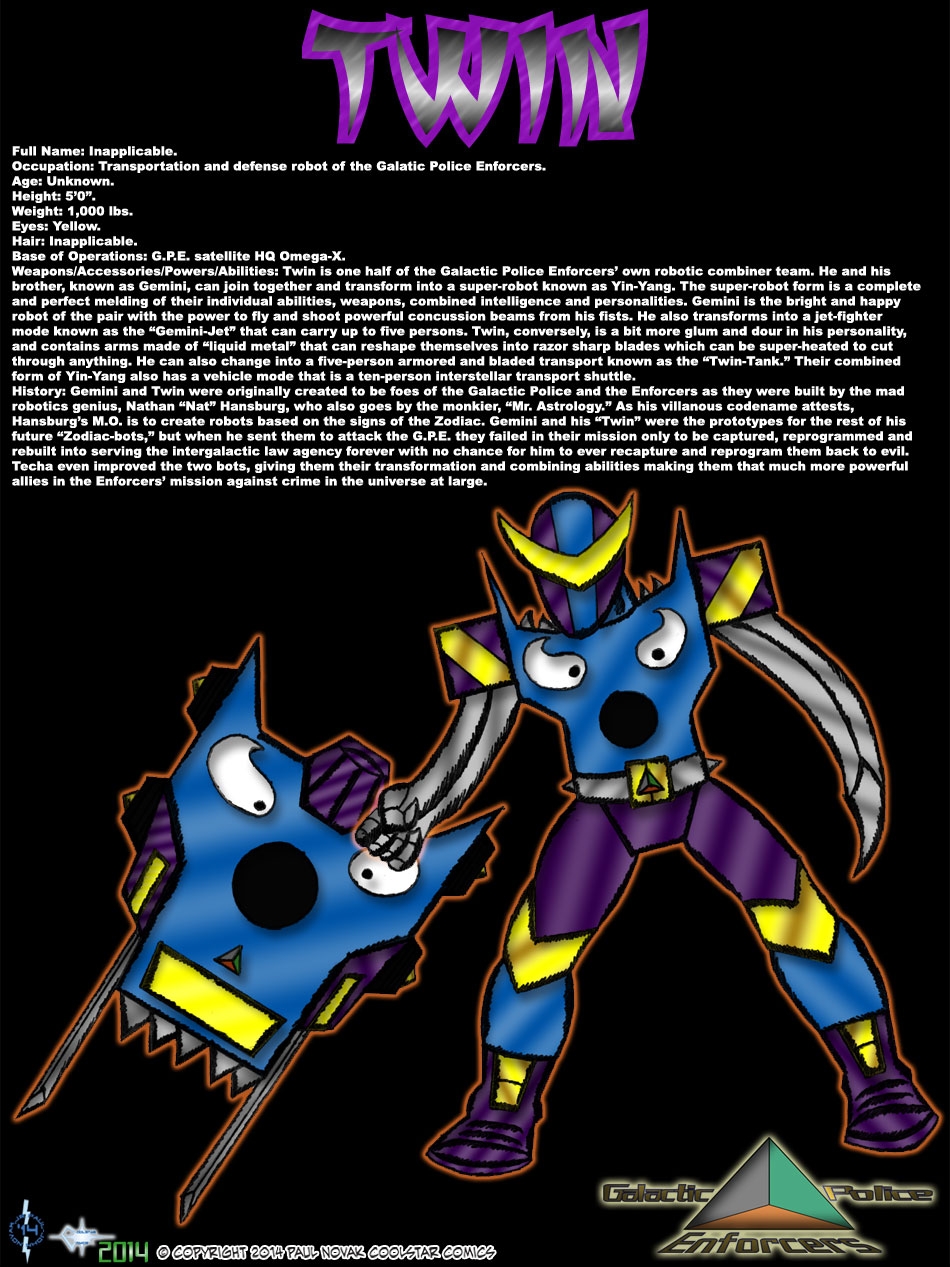 Twin - Second Half of the Super-Robot Yin-Yang
