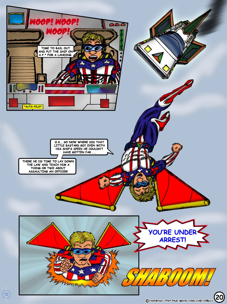 Unlimited Evil Issue #1 Page 20 (Part 3): You play with Fireworks and you're gonna get burned!