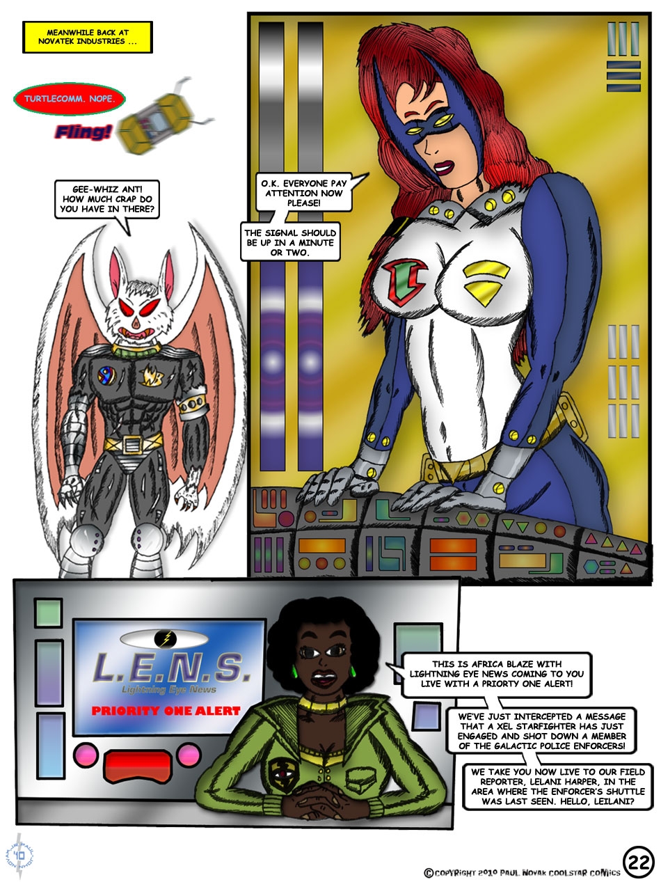 Unlimited Evil Issue #1 Page 22 (Part 3): Film at 11.