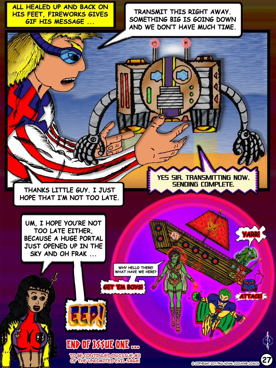 Unlimited Evil Issue #1 Page 27 (Part 3): EEP!