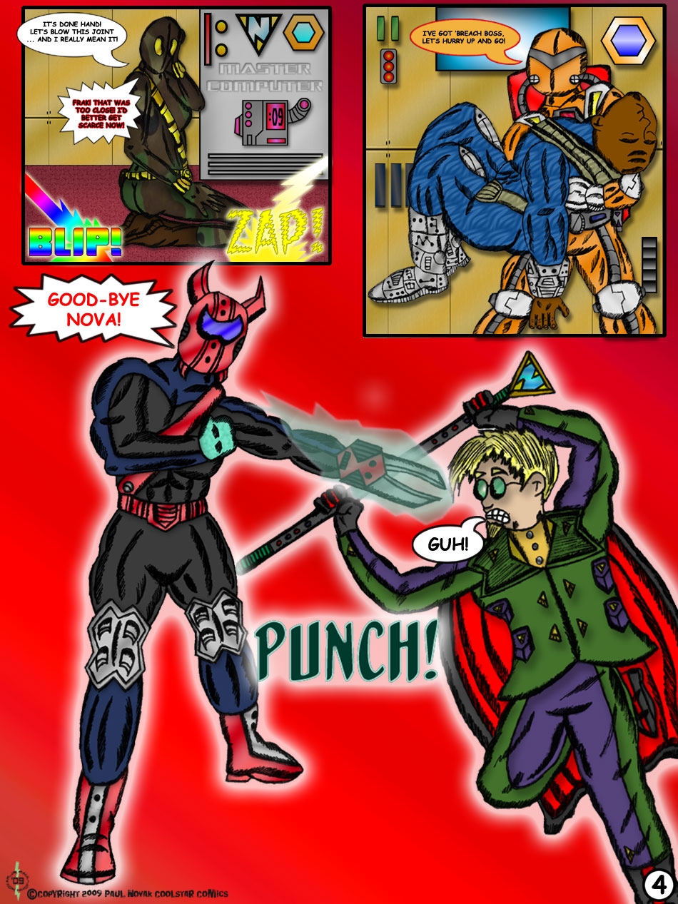 Unlimited Evil Issue #1 Page 4 (Part 1): Bomb's Away!