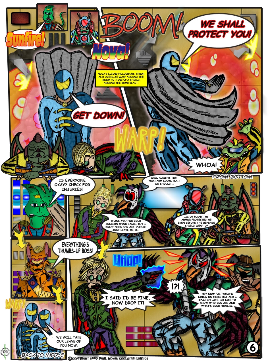 Unlimited Evil Issue #1 Page 6 (Part 1): What's his problem?