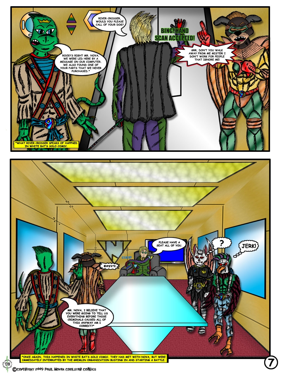 Unlimited Evil Issue #1 Page 7 (Part 1): Call off the dog.