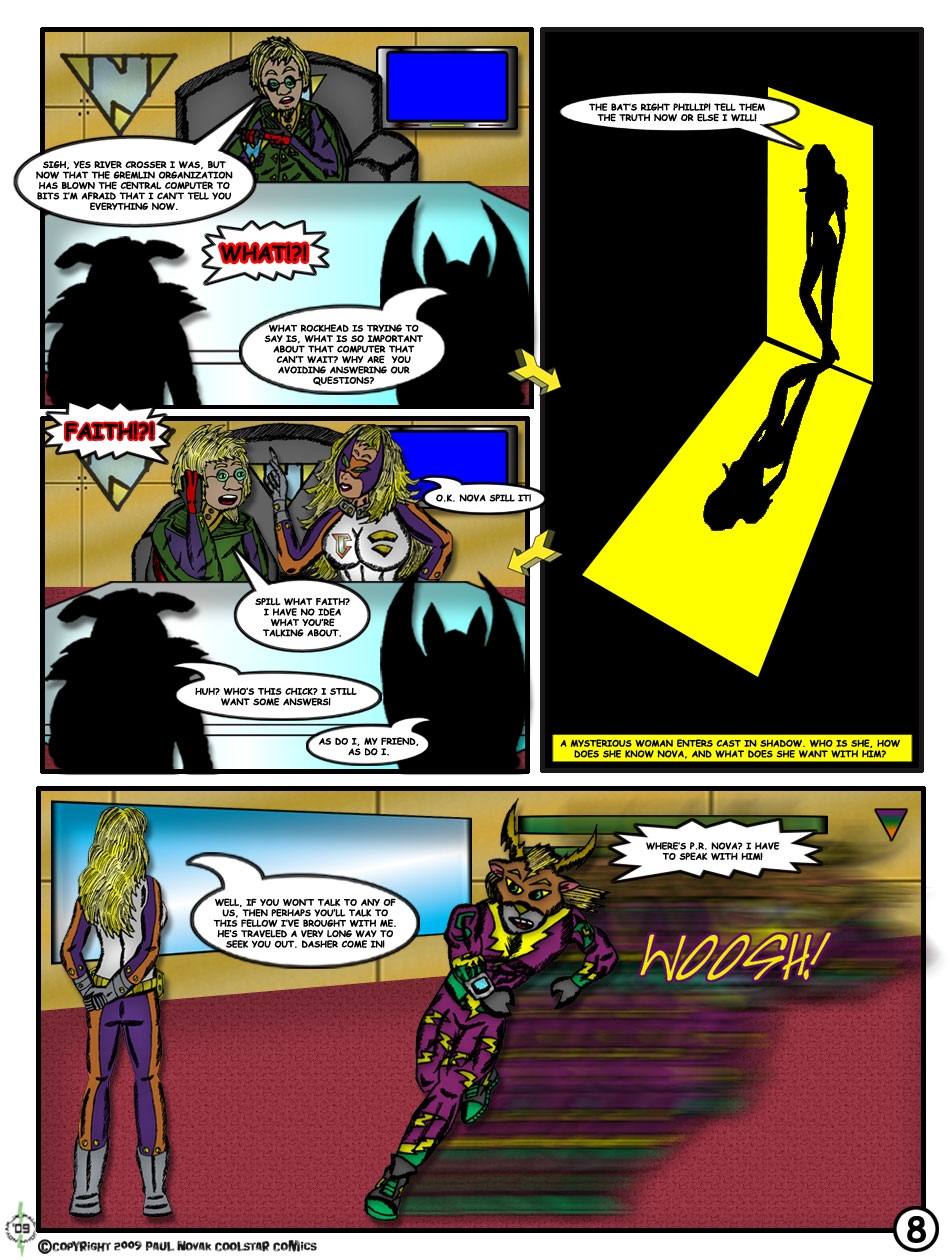 Unlimited Evil Issue #1 Page 8 (Part 1): Who's this chick?