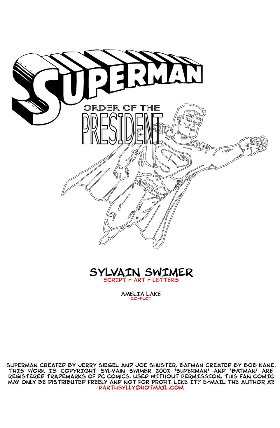 Superman Order of the President
