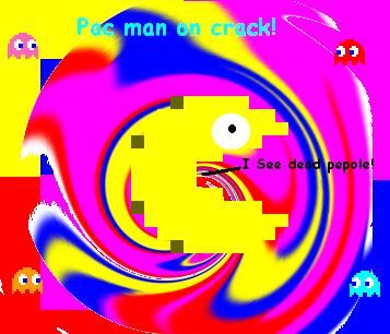 pac man on crack