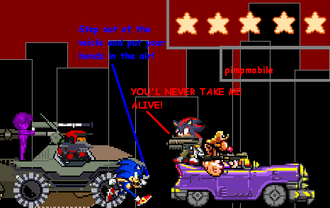 grand theft sonic.