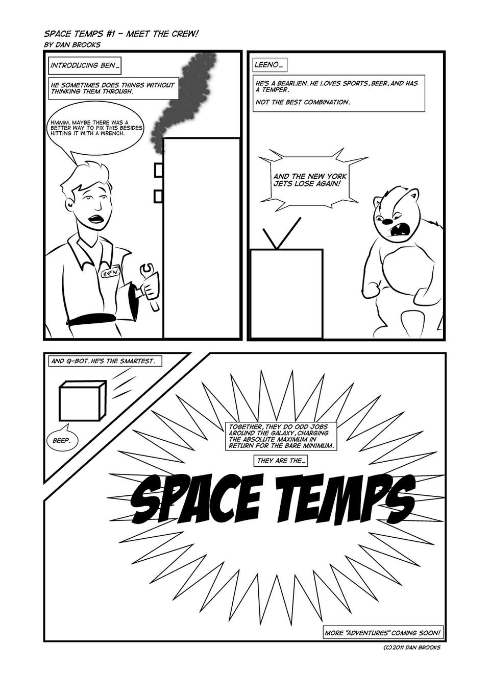 Space Temps #1 - Meet The Crew!