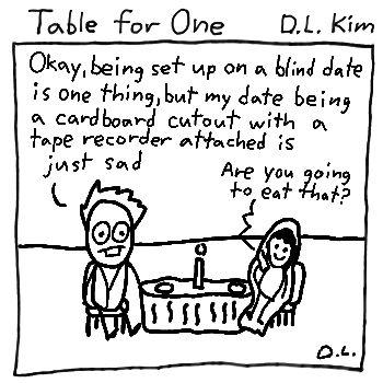 one blind date