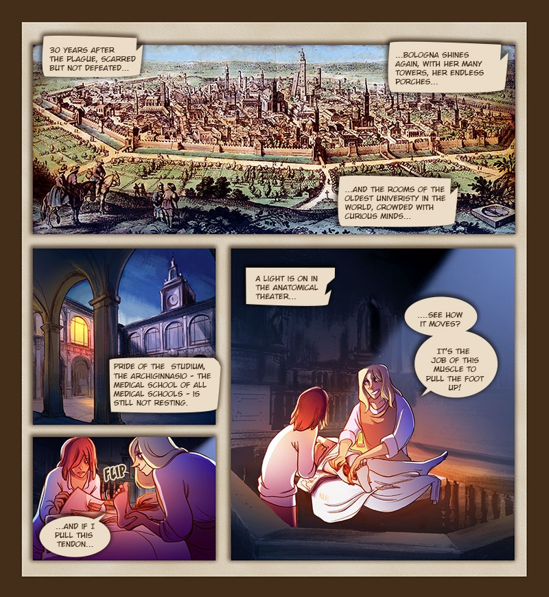 Murder in Bologna - Page 1