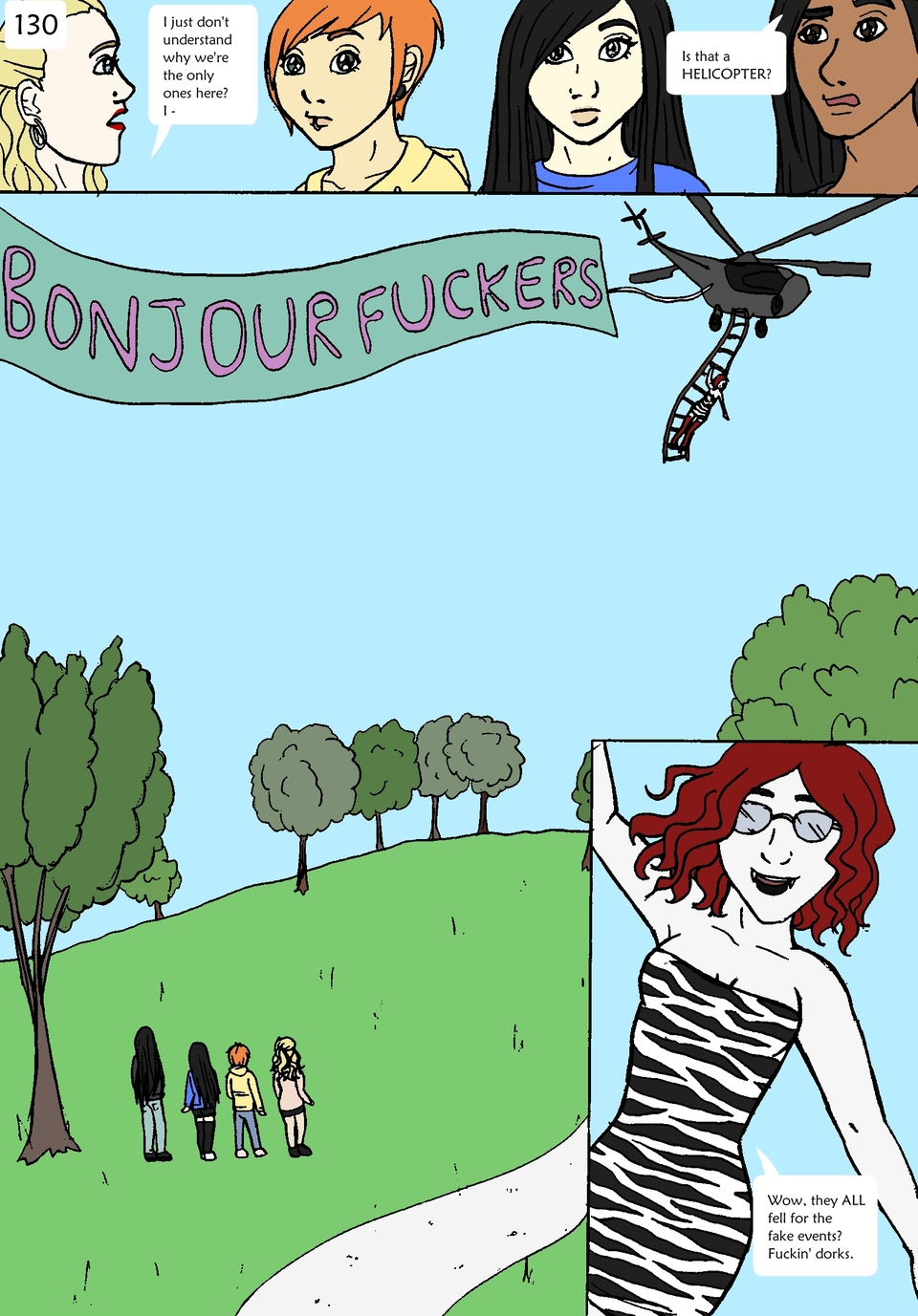 #130 - oh shit she's back