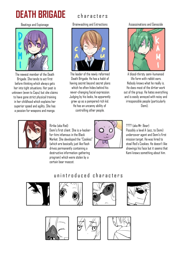 Character Intros