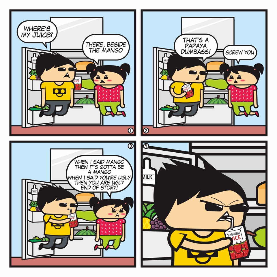 Grumpy Little Sister