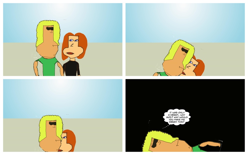 Dream Another Dream, This Dream Is Over. (Stu feels his pain)