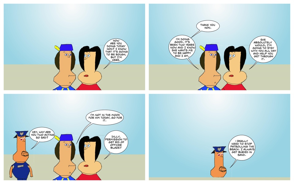 A Rough Day (especially for Officer Blaze)